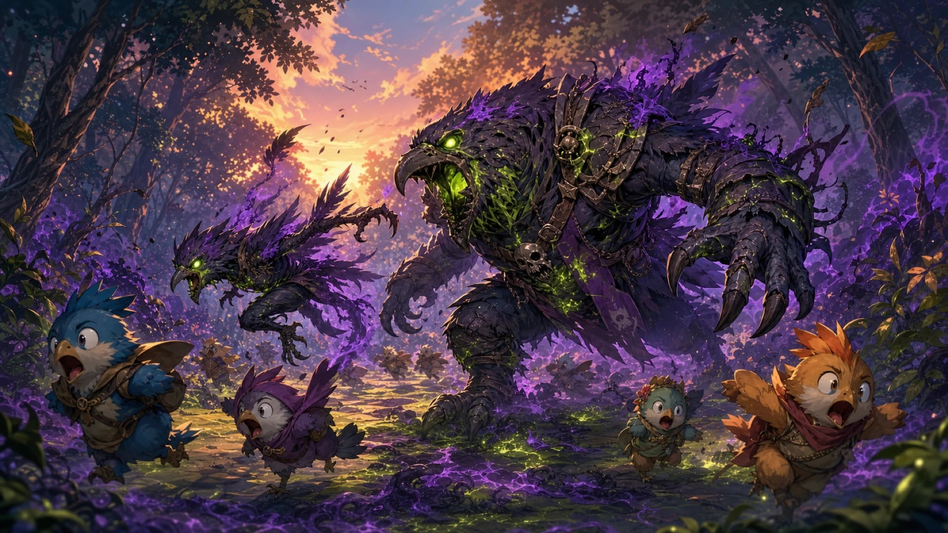 The Hollow Flock advances on the Roostlands
